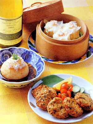焼売、あげ出し、タイ風さつま揚げ
